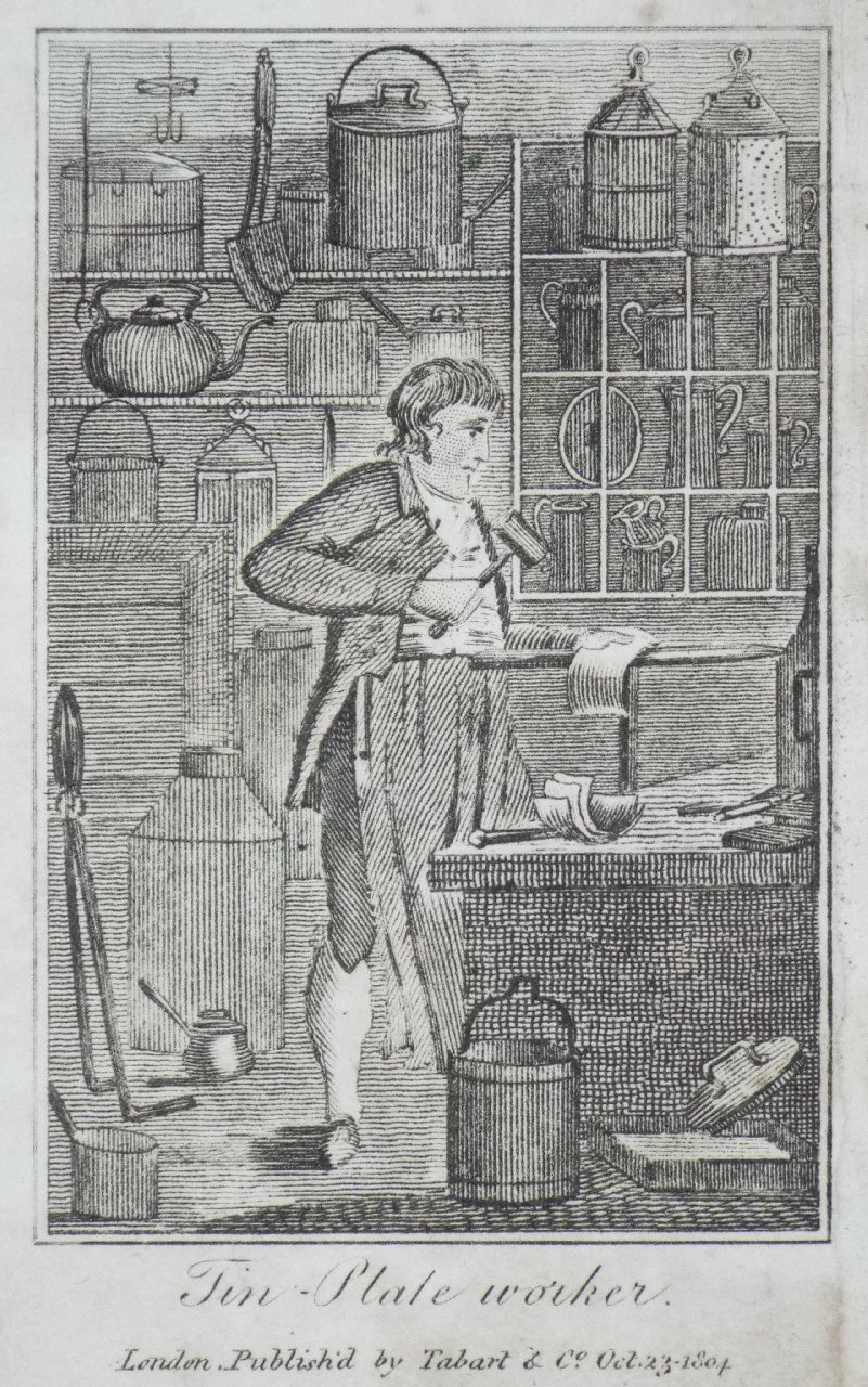 Print - Tin-Plate worker.